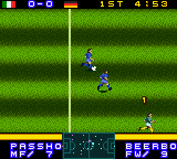 International Superstar Soccer 2000 (Europe) In game screenshot